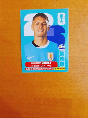 Guillermo Varela Uruguay World Cup Panini 2026 sticker