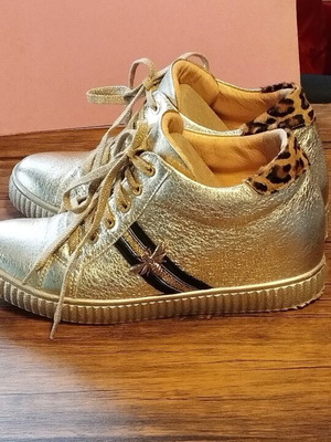 R.Polański 40 Athletic Shoes Gold Like New