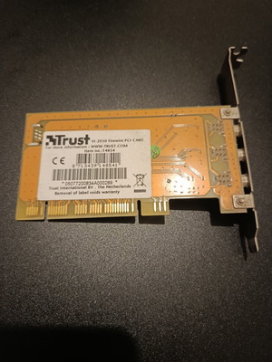 Trust VI-2050 Firewire PCI card used, 3 ports