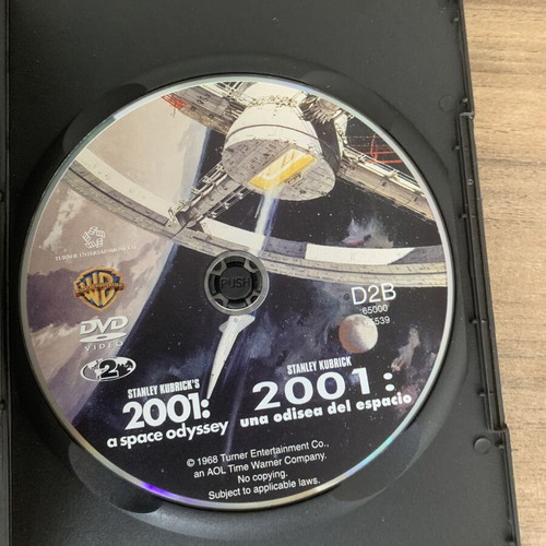2001: A Space Odyssey DVD, Greek edition, Stanley Kubrick