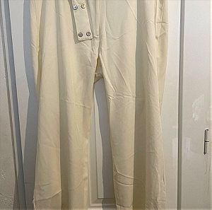ALL brand cream dressy maternity trousers / size 4