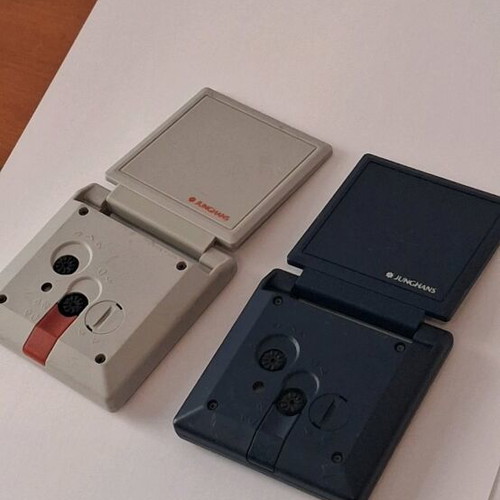 Junghans alarm clocks retro quartz table set of 2 like new