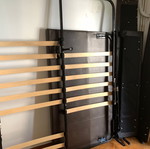 Double metal bed used, length 2m, width 1.5m