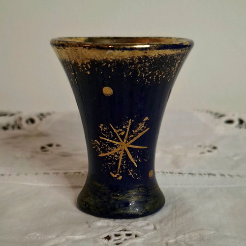 Set of blue Germany jars like new