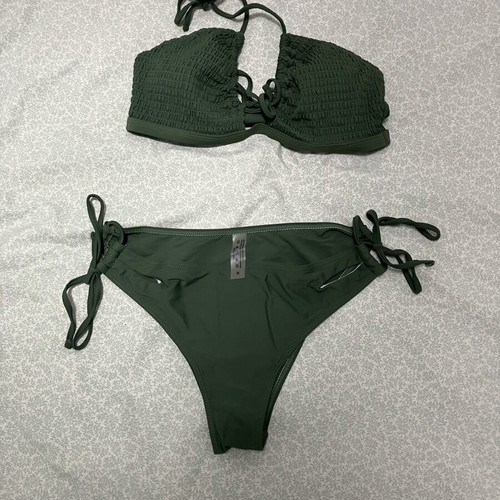 Shein swimsuit new, size M, olive green
