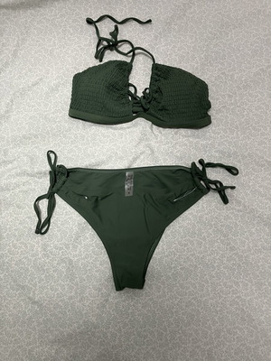 Shein swimsuit new, size M, olive green