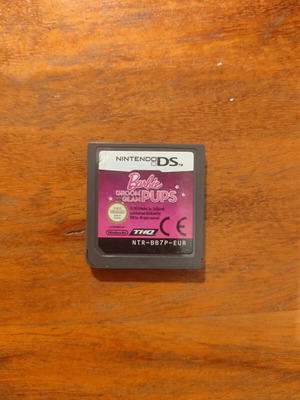 Nintendo DS Barbie Gloom Glam Pups game cartridge like new