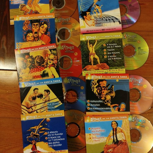 Aypnies with Annita Pania 9 VCD like new, comedy