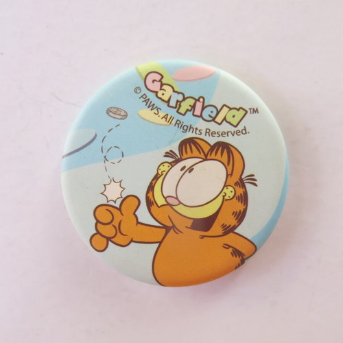 Garfield pin used medium size 4cm