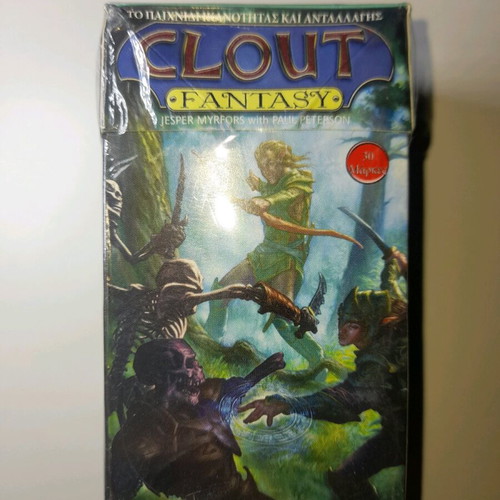 Clout Fantasy game with plastic caps and 2 starters new