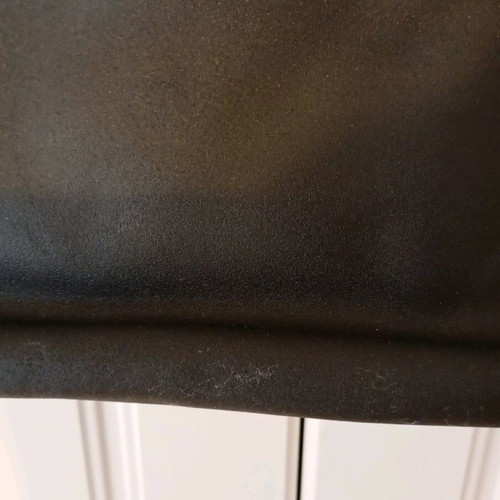 Black shoulder bag used with minor wear
