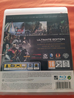 Injustice Ultimate Edition PS3 μεταχειρισμένο παιχνίδι μάχης