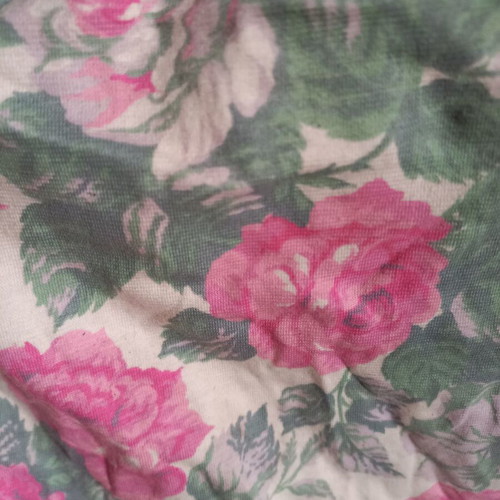 One-piece bodysuit new with roses, size S