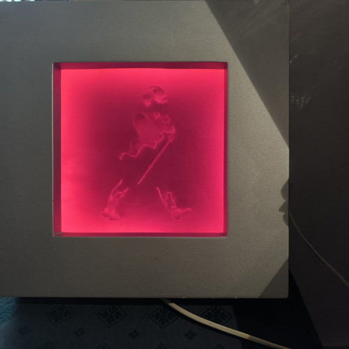 Johnnie Walker Striding Man LED light box