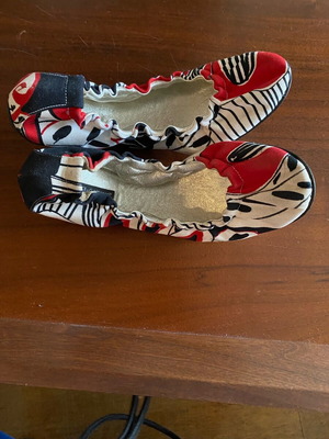 Dolce & Gabbana vintage flat ballerinas used, multicolor, size 39.5