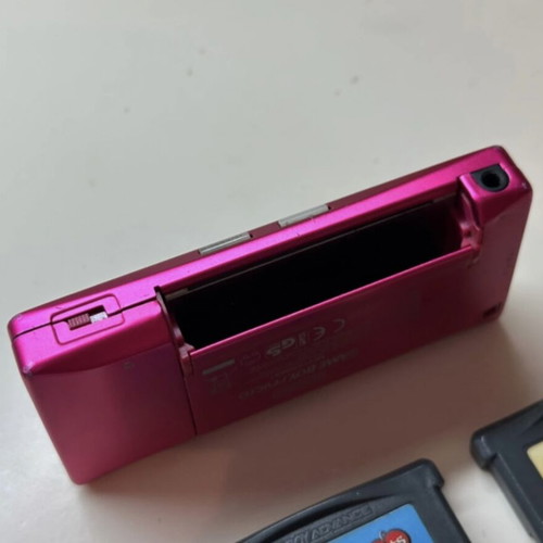 Game Boy Micro pink/fuchsia handheld console