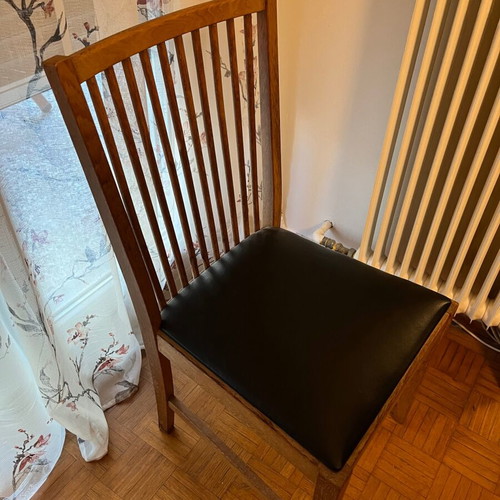 Wooden chair used
