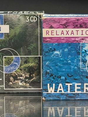 Relaxation music and sounds with rain and sea on 6 CDs like new