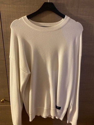 Women's sweater Bershka White.