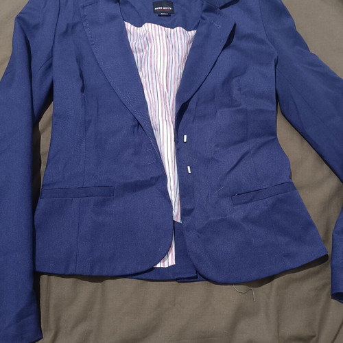 Miss Sixty women's blue suit set like new, jacket and trousers size S