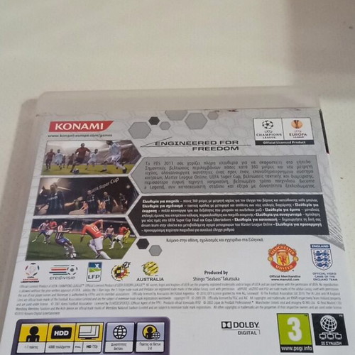 PlayStation 3 Pro Evolution Soccer 2011 video game like new