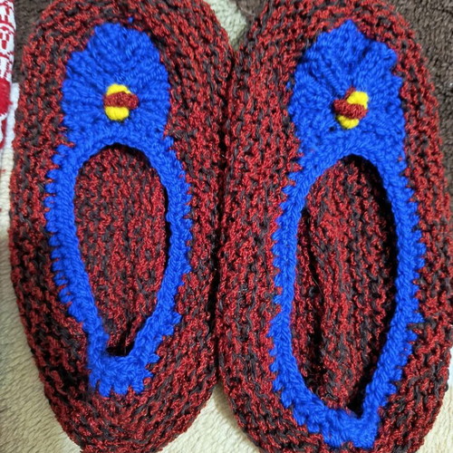 Handmade slippers new, size 39-40