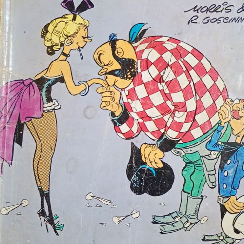 Lucky Luke comics used, pack of 7