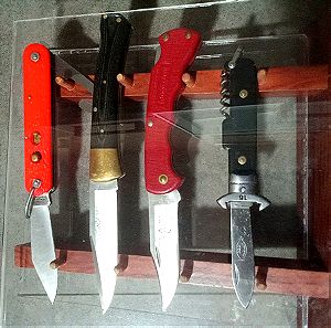 Συλλογή από πτυσσόμενα μαχαίρια