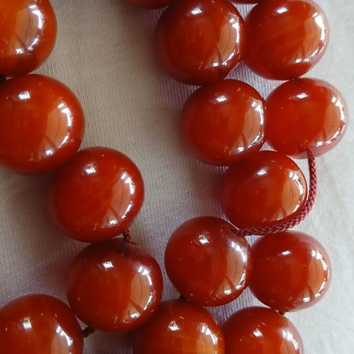 Masticha Bakelite Worry Beads with Silver Elements like new