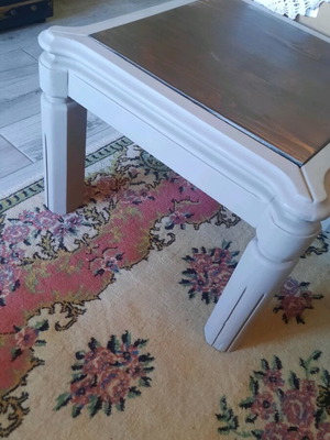 Wooden solid coffee table used