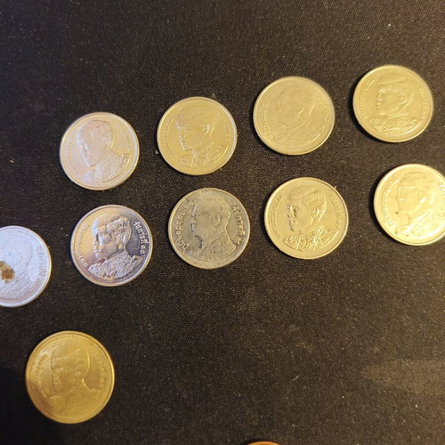 Thailand coins used, pack