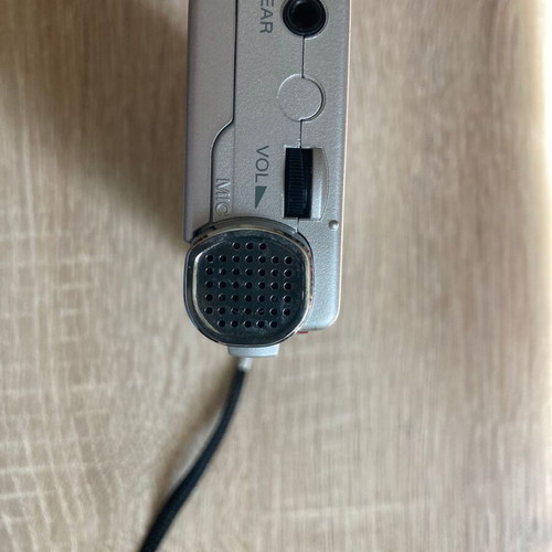 Sony V-O-R Microcassette-Corder M-540V used, journalistic voice recorder