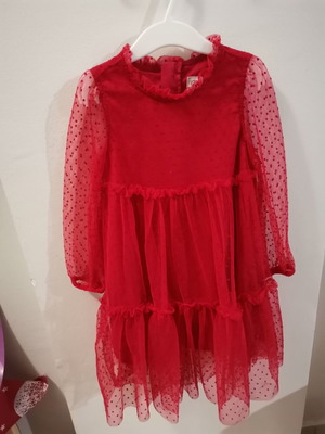 Φόρεμα με τουλι για 3 ετών (98cm)