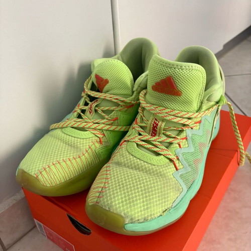 Adidas Donovan Mitchell Marvel Edition Basketball Shoes used