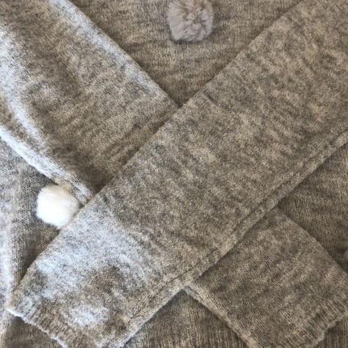 Bershka sweater with pom poms size M