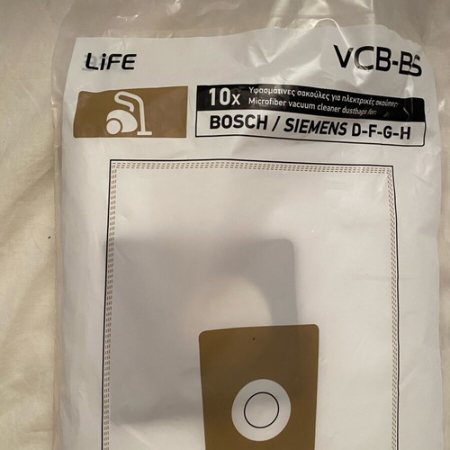 Hoover vacuum bags for Bosch Siemens D-F-G-H, pack of 9, brand new