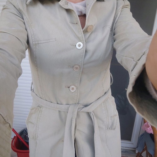 Kenvelo vintage trench coat used, beige, size M