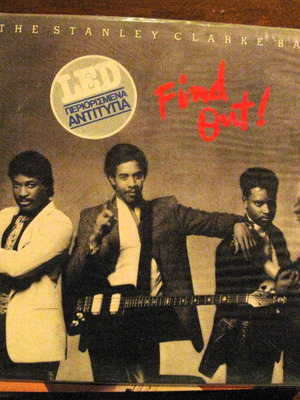 LP The Stanley Clarke Band Find Out like new, jazz funk electro