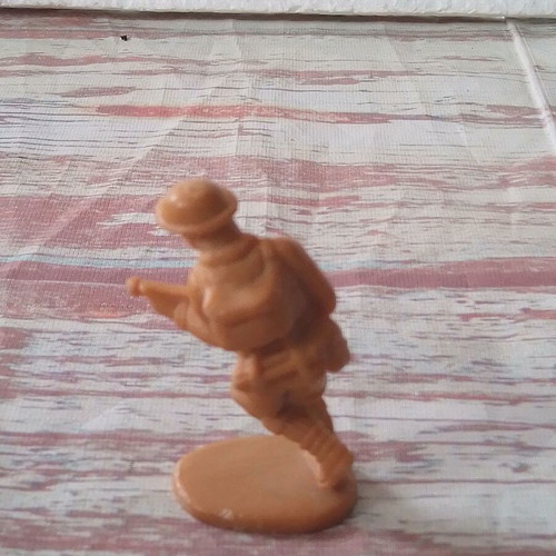 Vintage figure English soldier World War II used