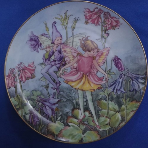 Bradex wall plate collection 6 pcs used, Villeroy & Boch, Flower Fairies