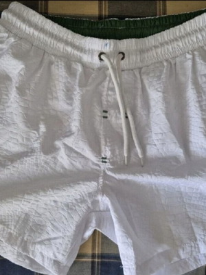 Lacoste swimwear white, like new, size M