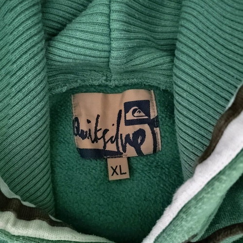 Quicksilver sweatshirt size XL, warm, like new, green