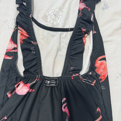 Chic Mess one size black swimsuit used