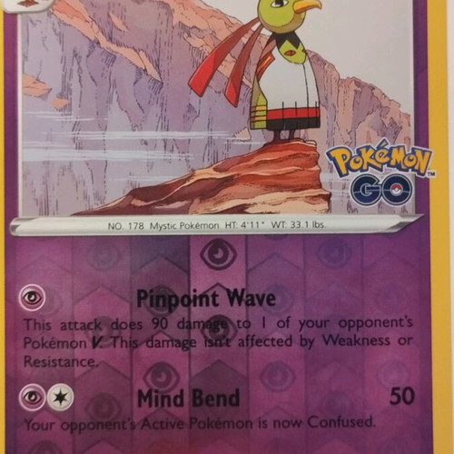 Pokemon Go cards new with Holo and Reverse Holo