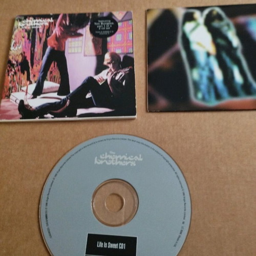 Chemical Brothers Life Is Sweet CD single parts 1 & 2 used, electronic