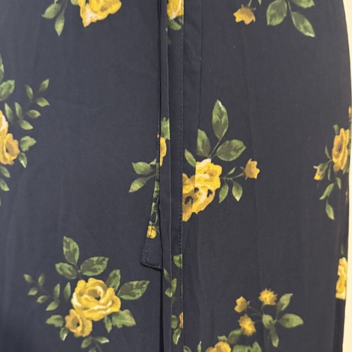 Paranoia long skirt with flowers and ruffles new, multicolor, size L