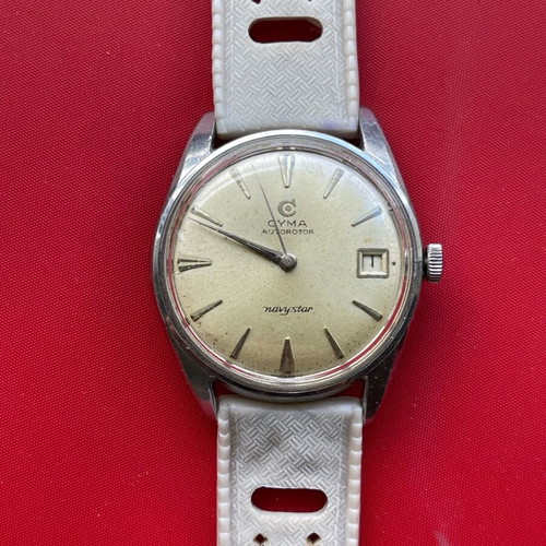 Cyma Navy Star watch used