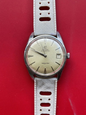 Cyma Navy Star watch used