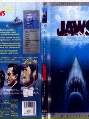 Τα Σαγόνια Του Καρχαρία DVD μεταχειρισμένο, περιπέτεια δράσης με υπότιτλους