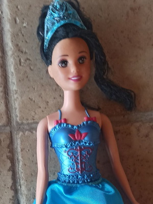 Κούκλα πριγκίπισσα Disney συλλεκτική μεταχειρισμένη σετ 2 με χτενάκι